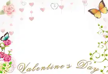 FOTO efekt z kategórie Pozdravy na Valentína № 67115. Nápis na ráme: Valentine's Day FOTO efekt z kategórie Pozdravy na Valentína № 67115. Nápis na ráme: Valentine's Day